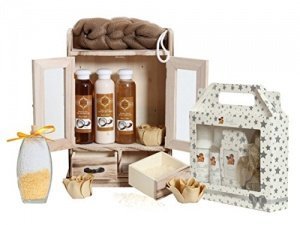 15-teiliges Pflegeset Badeset Beautyset "Kokosnuss & Vanilla" Geschenkset