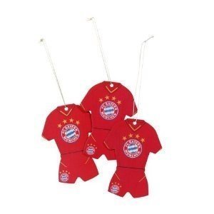 3 Stück Lufterfrischer Dufttrikot - FC Bayern München