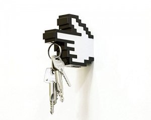 8bit Pixel Hand Schlüsselhalter