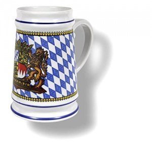Bayerischer Burgherrenseidl Bierkrug 0,5l