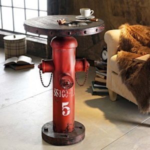Beistelltisch "Fireplug Hydrant" Industrial-Style Shabby Chic
