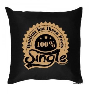 Fun Kissen 100 Prozent Single