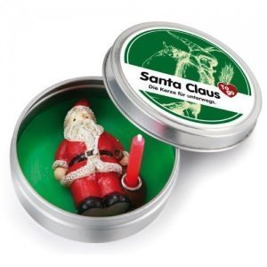 Candle to go Santa Claus