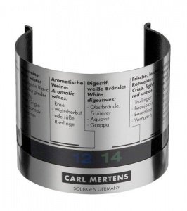 Carl Mertens Weinthermometer Cool Clip