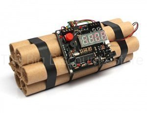 Eine Bombe zu entschärfen Wecker - Neuheit Dynamite Styled Digital Clock