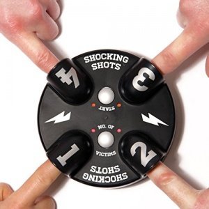 Elektroschock Trinkspiel Shocking Shots Roulette mit Schnapsglas