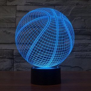 Schreibtischlampe 3D Lamp Basketball 
