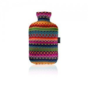 Fashy Wärmflasche mit Bezug Peru-Design