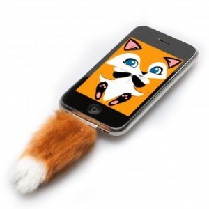 Fuchsschwanz Faux Tail für iPhone 3/4