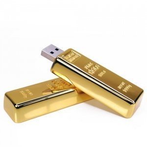 Goldbarren USB Stick