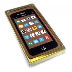 Heilemann Schokoladen Smartphone Vollmilch, 2er Pack (2 x 40 g)