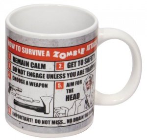 How To Survive A Zombie Attack Tasse