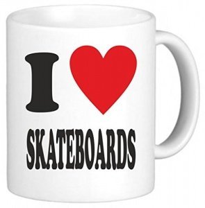 I love Herz Skateboards Tasse
