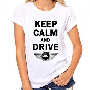 Keep Calm And Drive Mini Cooper T-Shirt