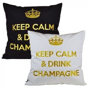 Kissen *Keep Calm & Drink Champagne*