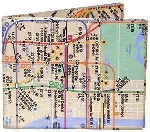 Klein und more The Mighty Wallet - NYC Subway Map
