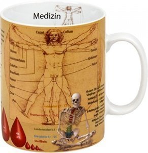 Kaffeebecher Wissensbecher "Medizin"