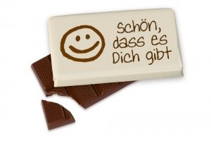 La Vida Kleine Schokolade für Dich " Schön, dass es dich gibt " 40 g Tafel