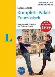 Langenscheidt Komplett-Paket Französisch - Sprachkurs mit 2 Büchern, 8 Audio-CDs, 1 DVD-ROM, MP3-D
