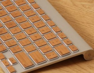 Lazerwood 71000 Holz für Apple Tastatur Cherry braun