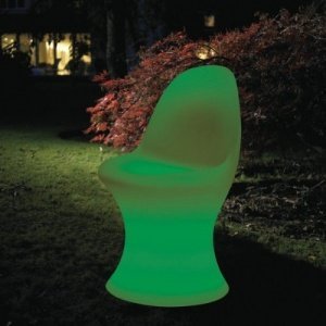LED Stuhl mit 7 Farbtonen