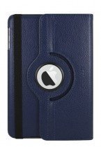 Mobiletto iPad mini Smart Cover CEO Leder Case - 360 Grad drehbar - marine blau