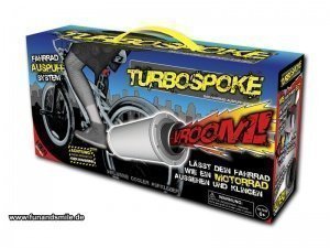 Motorradauspuff fürs Fahrrad Turbospoke