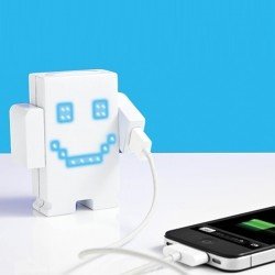 Mr. Pow - USB Ladegerät mit Smiley-Effekt
