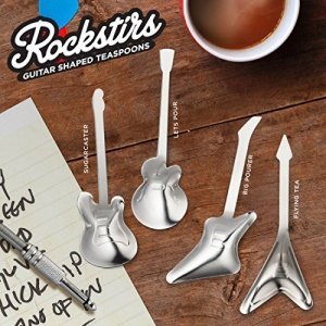 Rockstirs - Sugarcaster Tee / Gitarre Kaffeelöffel