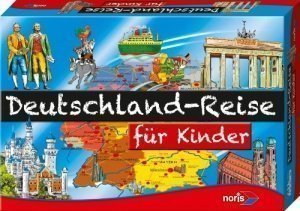 Noris Spiele 606013760 - Deutschland Reise für Kinder, Kinderspiel