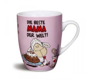 Original Nici Tasse mit Spruch Die beste Mama der Welt Kaffeetasse / Kaffeepott / Kaffeebecher