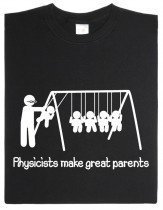 Physiker sind tolle Eltern T-Shirt Größe L