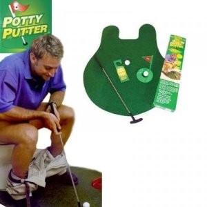 Potty Putter Toiletten Golf