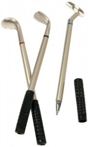 Röhrich Kugelschreiber Miniatur-Golfschläger 3-er Set 