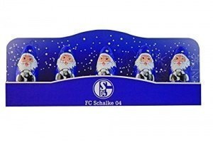 Schalke 04 Weihnachtsmänner 5er Pack Nikoläuse S04