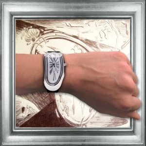 Schmelzende Dali Armbanduhr