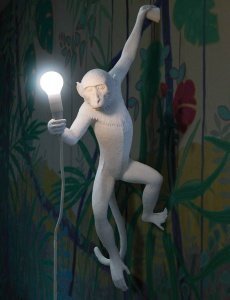 Seletti Monkey Lamp, Lampe hängender Affe