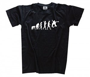 T-shirt Evolution Skateboard