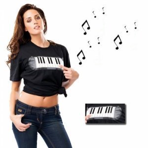 Sound T-Shirt Piano