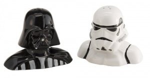 Darth Vader und Storm Trooper Salz- und Pfefferstreuer