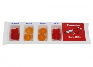 Tablettenbox Erste Hilfe Menge:1 Tablettenbox