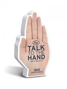 Talk To The Hand Notizblock