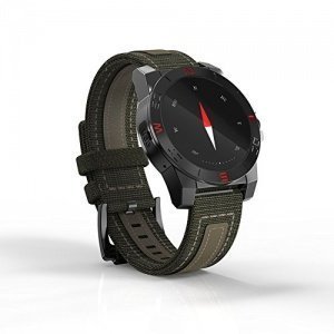 Teckey Luxus N10 Smart Watch Outdoor-Sport Smartwatch mit Pulsmesser und Kompass-wasserdichte Uhr