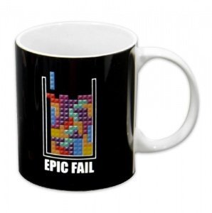 Tetris Kaffeetasse Epic Fail