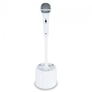 Toilettenbürste WC-Bürste Klobürste Mikrofon