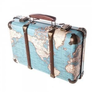 Vintage Koffer "Weltreise" von Sass & Belle
