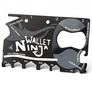 Wallet Ninja 16-in-1 Pocket-Multi-Tool