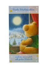 Weihnachtskarte Bär