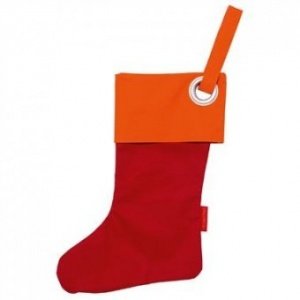 X-Mas Sock rot/orange