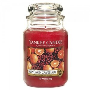 YANKEE CANDLE Housewarmerglas Mandarine & Cranberry